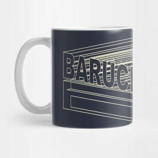 Baruch Hashem Outline 3D Mug